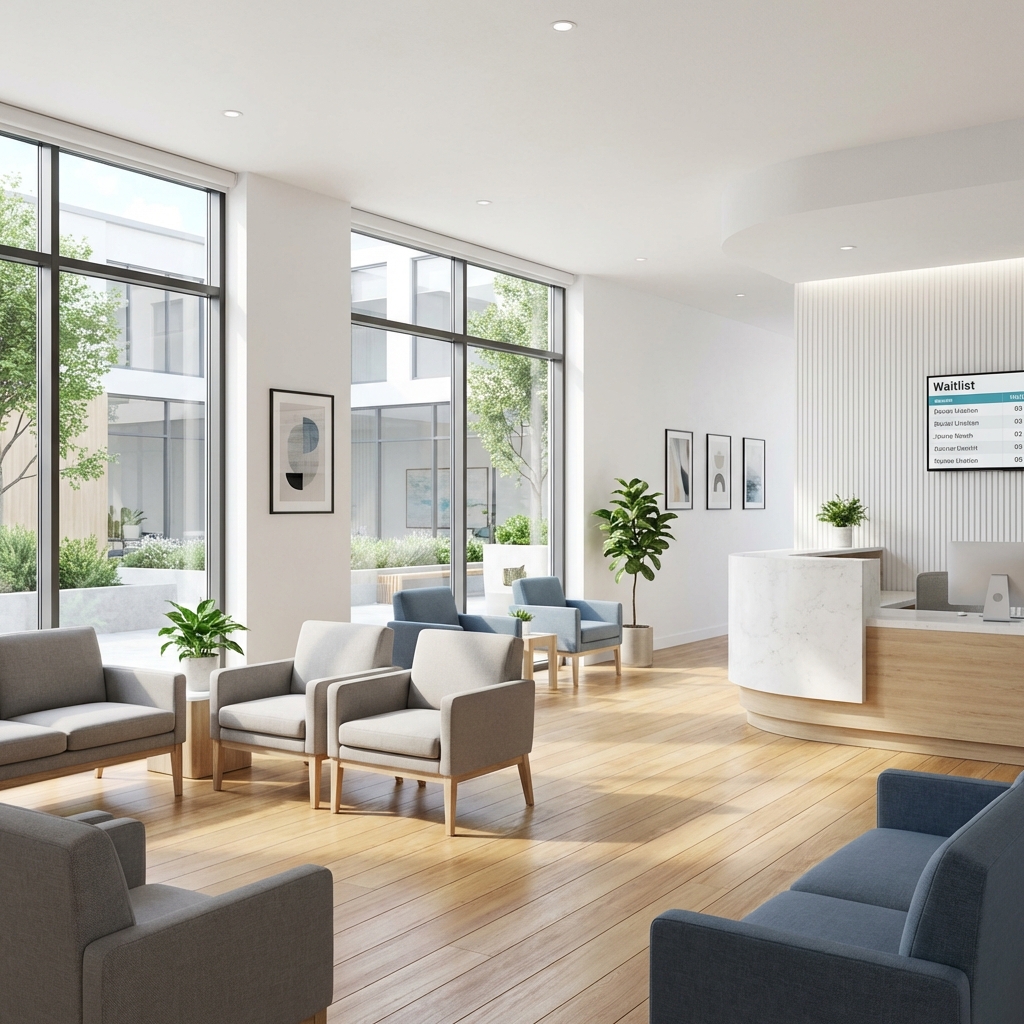Modern clinic interior